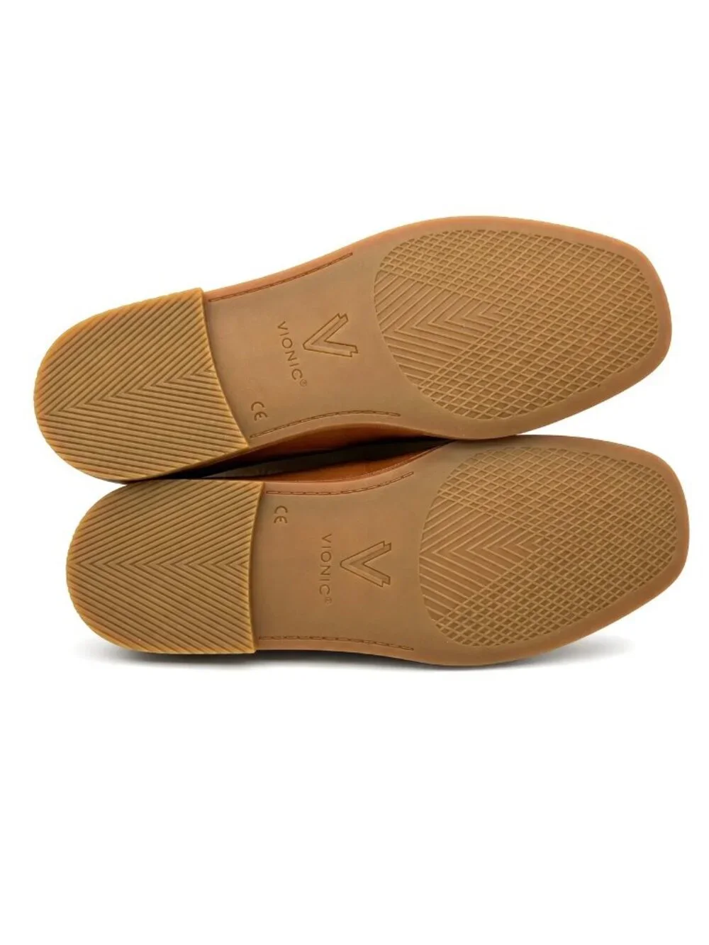 Vionic Willa 2.0 Tan Leather Loafer Flats Womens 10M Arch Support APMA